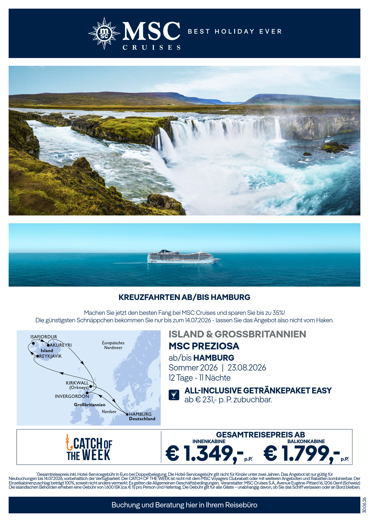 MSC Catch of the Week, gültig bis 14.07.2026